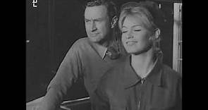 Brigitte Bardot sur le tournage de « Babette s’en va-t'en guerre » (1959)
