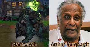 Character and Voice Actor - Warcraft III Reforged - Mannoroth - Arthur Burghardt