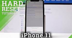 Hard Reset iPhone 11 - How to Factory Reset iPhone 11