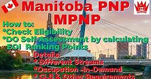MPNP: Manitoba PNP Program| Canada Immigration | Canadian Charisma