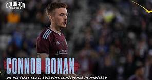 Connor Ronan recaps his first goal with Colorado, building confidence in midfield