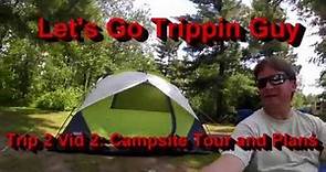 Campsite Tour and Plans, Duluth, Minnesota (Trip 2 Vid 2) United States