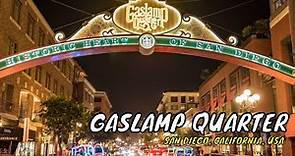 Gas Lamp Quarter - San Diego's Most Lively Nightlife District!!! - San Diego, CA USA | Travel Vlog