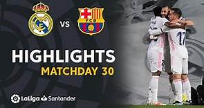 Highlights Real Madrid vs FC Barcelona (2-1)