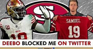🚨BREAKING NEWS: Deebo Samuel BLOCKED Me On Twitter | San Francisco 49ers News