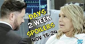 Days of our Lives 2 Week Spoilers Nov 13 - 24: EJ & Nicole Baby Panic Spirals! #days #daysofourlives