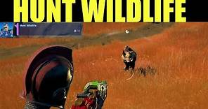 Fortnite WILDLIFE LOCATION! How to Hunt wildlife in Fortnite