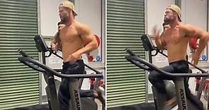 Chris Hemsworth shows off his wild cardio fitness routine