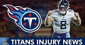 MAJOR Titans Injury News ON Treylon Burks & Will Levis + Titans Sign MASSIVE Defensive Lineman