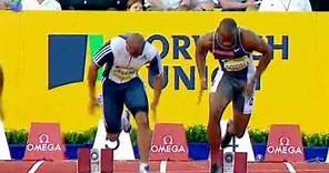 Asafa Powell Slow Motion Sprint 100m