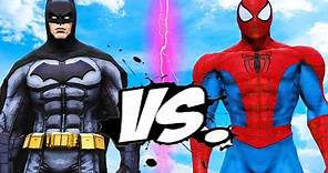 BATMAN VS SPIDERMAN - EPIC BATTLE