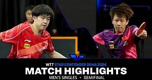 Lin Gaoyuan vs Wang Chuqin | MS SF | WTT Star Contender Doha 2024