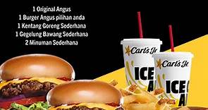Dapatkan set Angus Burger kami di... - Carl's Jr. Malaysia