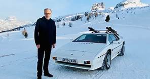 Lotus Esprit turbo 1000mile drive to Cortina to re-live the Bond movie 'For Your Eyes Only'