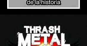 El Top 10 de las mejores bandas de Thrash Metal de la historia. #thrashmetal #metallica #megadeth #slayerband #anthrax #kreator #overkill #testament #sepultura | Descomunal Rock