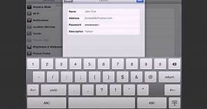 How to setup a Yahoo! email account on your iPad