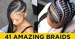 😍 41 Amazing Braid Hairstyles - Box Braids For Black Women Compilation