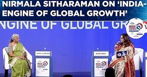 Finance Minister Nirmala Sitharaman On 'India- Engine Of Global Growth' At Times Now Summit 2024