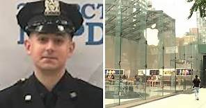 NYPD officer accused of assaulting man inside Apple store indicted