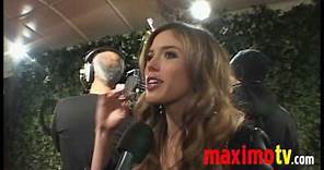 KAYLA EWELL (Vampire Diaries) Interview at 'QVC Red Carpet Style' Event March 5, 2010