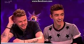 Jay McGuiness & Nathan Sykes - The Wanted - Celebrity Juice - Part 4