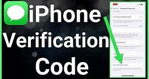 How To Get Apple ID Verification Code