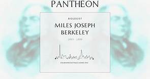Miles Joseph Berkeley Biography - British botanist (1803–1889)