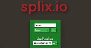 splix.io teams game mode