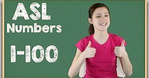 ASL Numbers 1-100 | Sign Language Numbers