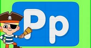 Learn words that start with the letter "P" | Turn & Learn ABCs
