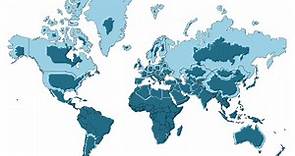 Así cambia el mapamundi cuando ajustas los países a su tamaño real y no a la proyección de Mercator