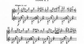 [Astor Piazzolla] Tango Suite for 2 Guitars (Score-Video)