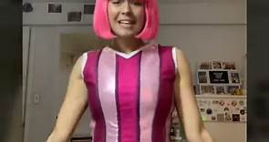 Chloe Lang Reprised Her Role From 'LazyTown' Performs 'Cooking By The Book' & 'Bing Bang' On TikTok
