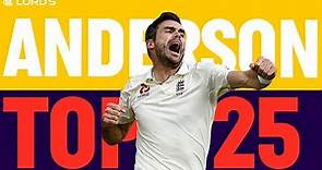 James Anderson's Top 25 Wickets at Lord's!