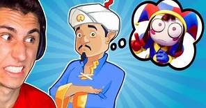 Can The Akinator Guess The Amazing Digital Circus?!