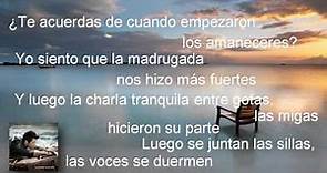 Mi Marciana - Alejandro Sanz - Álbum La Música No Se Toca (Letra/Lyrics)