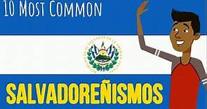 Salvadoran Spanish - Most common Words in Salvadoran Spanish