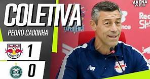 COLETIVA PEDRO CAIXINHA | AO VIVO | RB Bragantino x Coritiba - Brasileirão 2023