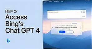 How To Access Bing’s Chat GPT 4.0 - Waitlist Tutorial