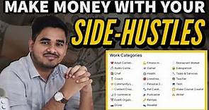 Make Money With Your Side-Hustles using this Platform | Side Hustle Stack 💰