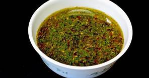 How to make Chimichurri Sauce