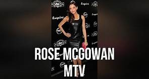 Rose Mcgowan Mtv