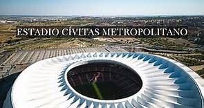 EXTRAORDINARY Atletico Madrid's Stadium Drone Footage - Estadio Cívitas Metropolitano