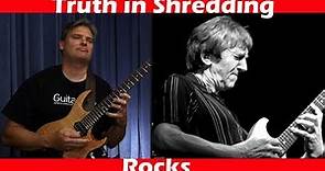 Allan Holdsworth Rocks solo from Truth in Shredding