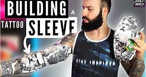 Creating & Building YOUR tattoo SLEEVE | All you need is a PRINTER