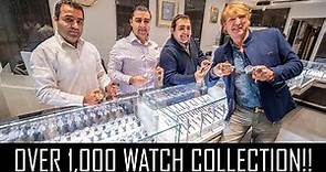 INSANE 1,000+ WATCH COLLECTION IN NEW YORK!!