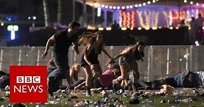 Las Vegas: Mass casualties in Mandalay Bay shooting - BBC News