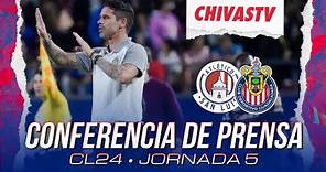 Fernando Gago en Conferencia de Prensa | Atlético San Luis vs Chivas | Clausura 2024 Liga MX
