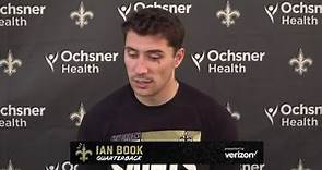 Ian Book on his first NFL start, MNF mentality | Saints Practice 12/24/21