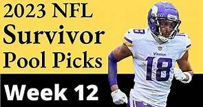 2023 Survivor Week 12 Strategy: How to win NFL Survivor wk 12